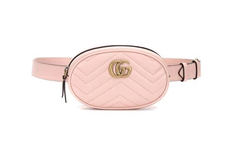 gucci leather belt bag pink|Gucci belt bag for sale.